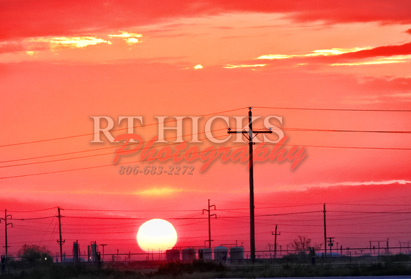 Oil tanks sunset 6V1A0956